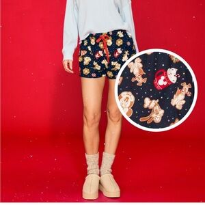 Old Navy Disney Holiday Print Lounge Shorts